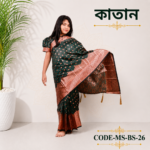 Ready Saree (Code-MS-BS-26)-কাতান