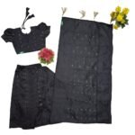 Ready Saree(Code-MS-BS-34)-জামদানী - Image 2