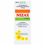 Nizax Active Medicated Shampoo (100ml), Code-MYS-HP-08
