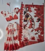 Ready Saree (Code-MS-BS-47)-হাফসিল্ক প্রিন্ট - Image 2
